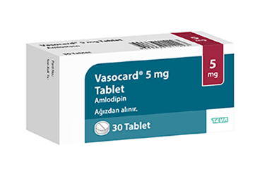 VASOCARD 5 MG 30 TABLET