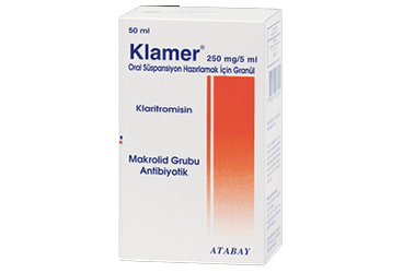KLAMER 250 MG 50 ML SUSPANSIYON