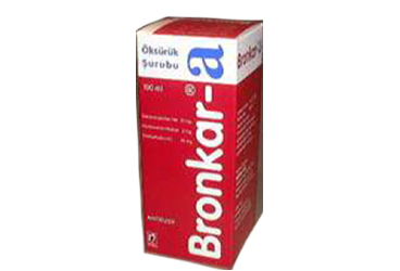 BRONKAR-A  30 MG + 10 MG + 2 MG / 5 ML 100 ML SURUP