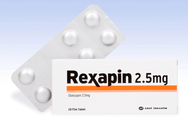 REXAPIN 2,5 MG 28 FILM TABLET
