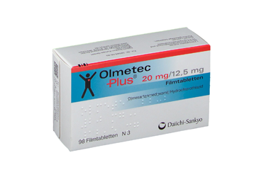 OLMETEC PLUS 20 MG/12,5 MG 84 FILM KAPLI TABLET