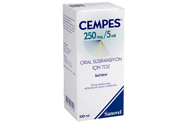 CEMPES 250 MG/5ML 100 ML ORAL SUSPANSIYON ICIN TOZ