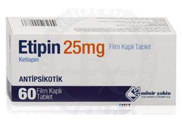 ETIPIN 25 MG 60 FILM TABLET
