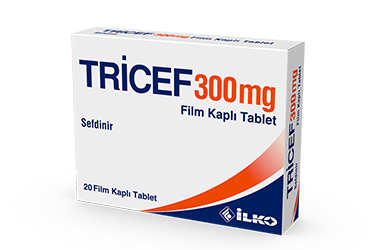 TRICEF 300 MG 20 FILM KAPLI TABLET