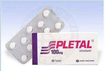PLETAL 100 MG 60 TABLET