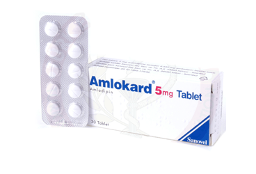 AMLOKARD 5 MG TABLET (90 TABLET)