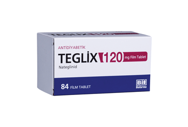 TEGLIX 120 MG 84 FILM KAPLI TABLET
