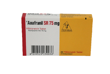 ANAFRANIL SR 75 MG UZATILMIS SALIMLI BOLUNEBILIR 20 TABLET