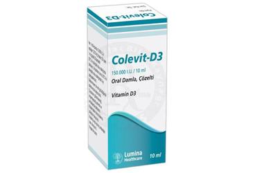 COLEVITD3 150.000 I.U./10 ML ORAL DAMLA, COZELTI (10 ML)