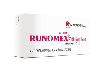 RUNOMEX FORT 15 MG 30 TABLET