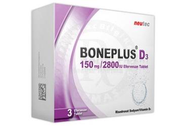 BONEPLUS D3 150 MG/2800 IU 3 EFERVESAN TABLET