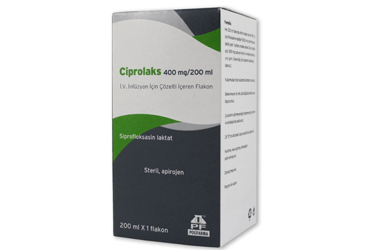 CIPROLAKS 400 MG/200 ML IV INF.COZ.ICEREN FLAKON