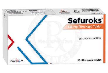 SEFUROKS 500 MG FILM KAPLI TABLET (10 TABLET)