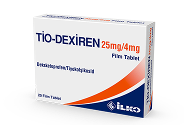 TIO-DEXIREN 25 MG/4 MG 20 FILM TABLET (20 TABLET)
