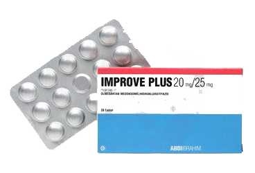 IMPROVE PLUS 20 MG/25 MG 84 FILM KAPLI TABLET