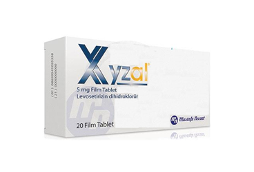 XYZAL 5 MG 20 FILM TABLET