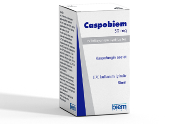 CASPOBIEM 50 MG I.V INFUZYON ICIN LIYOFILIZE TOZ 1 FLAKON