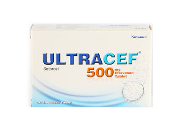 ULTRACEF 500 MG 20 EFERVESAN TABLET