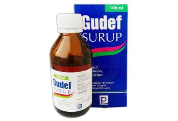 GUDEF SURUP 100 ML