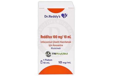 REDDITUX 100 MG/10 ML INFUZYON COZELTESI HAZIRLAMAK ICIN KONSANTRE COZELTI