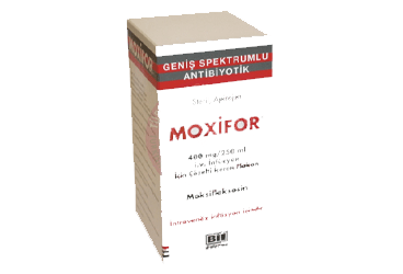 MOXIFOR 400 MG/250 ML IV INF. ICIN COZ.ICEREN FLAKON