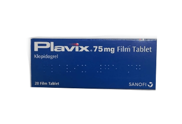 PLAVIX 75 MG 28 FILM TABLET