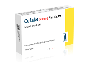 CEFAKS 500 MG 14 FILM TABLET