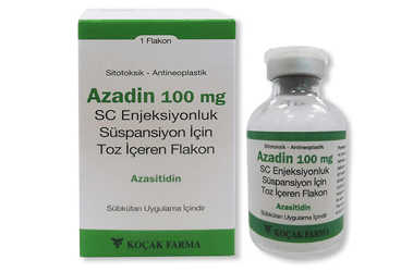 AZADIN 100 MG SC ENJEKSIYONLUK SUSPANSIYON ICIN TOZ ICEREN 1 FLAKON