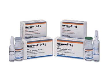 NOVOSEF 2 G INFUZYON COZ. HAZIRLAMAK ICIN TOZ