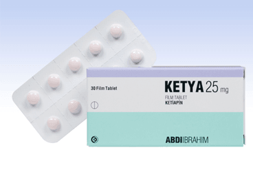 KETYA 25 MG 30 FILM TABLET