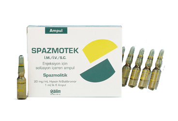 SPAZMOTEK 20 MG 6 AMPUL