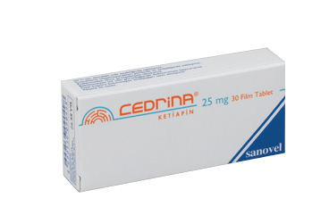 CEDRINA 25 MG 30 FILM TABLET