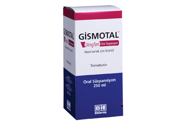 GISMOTAL 24 MG/5 ML ORAL SUSPANYON HAZIRLAMAK ICIN GRANUL 250 ML