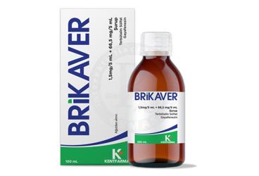 BRIKAVER 1,5 MG/5 ML + 66,5 MG/5 ML SURUP (100 ML)
