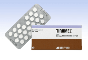 TIROMEL 25 MCG 100 TABLET