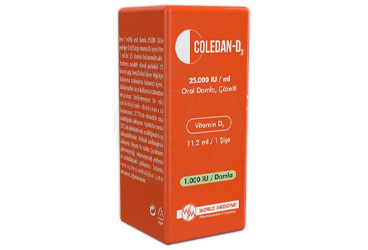COLEDAN-D3 25.000 IU/ML ORAL DAMLA, COZELTI (11.2 ML)