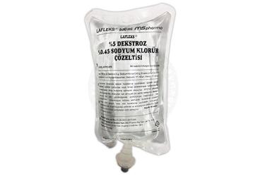LAFLEKS %5 DEKSTROZ %0,45 SODYUM KLORUR COZ.  500 ML SETLI