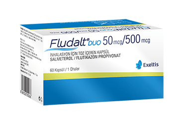 FLUDALT DUO 50/500 MCG INHALASYON ICIN TOZ ICEREN 60 KAPSUL