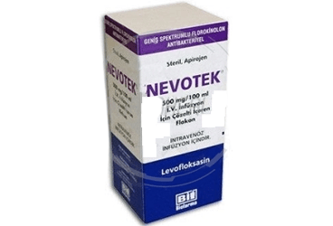 NEVOTEK 500 MG/100 ML IV INFUZYON COZELTI ICEREN FLAKON