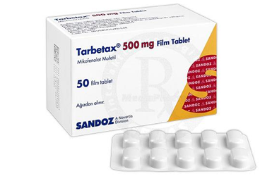 TARBETAX 500 MG 50 FILM TABLET