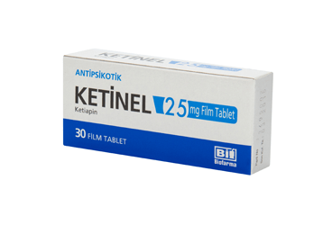 KETINEL 25 MG 30 FILM TABLET