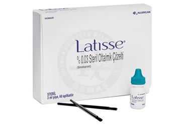 LATISSE % 0,03 STERIL OFTALMIK SOLUSYONU, 3 ML