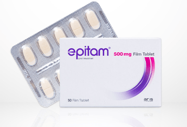 EPITAM 500 MG 100 FILM TABLET