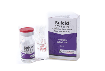 SULCID 1/0.5 MG IM ENJEKSIYONLUK COZELTI TOZU VE COZUCUSU