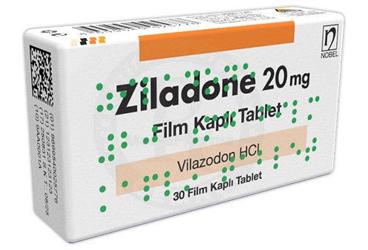 ZILADONE 20 MG FILM KAPLI TABLET (30 TABLET)