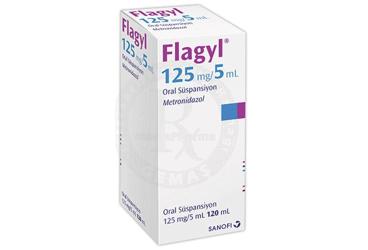 FLAGYL 125 MG/5 ML ORAL SUSPANSIYON