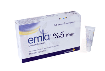 EMLA %5 KREM (5 GR 5 ADET)