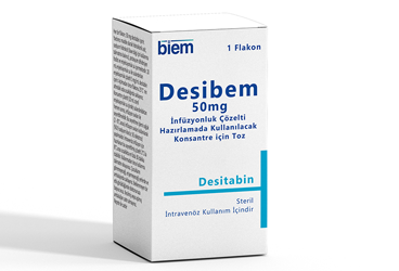 DESIBEM 50 MG INFUZYONLUK COZELTI HAZIRLAMADA KULLANILACAK KONSANTRE ICIN TOZ (1 FLAKON)