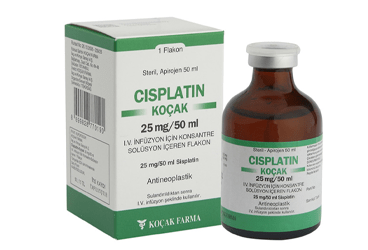 CISPLATIN-KOCAK 25 MG/50 ML IV INFUZYON ICIN KONSANTRE SOLUSYON ICEREN FLAKON