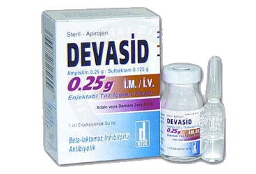 DEVASID 0,25 G IM/IV ENJEKSIYONLUK TOZ (1 FLAKON)